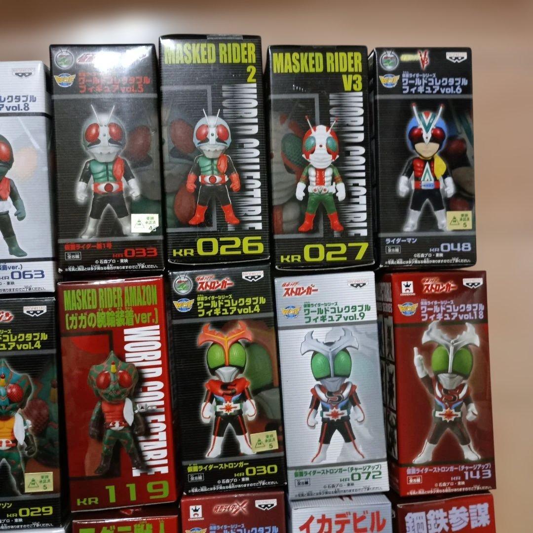 希少！　絶版！　仮面ライダー　ワーコレ　27体　昭和ライダー・ネオライダー・怪人