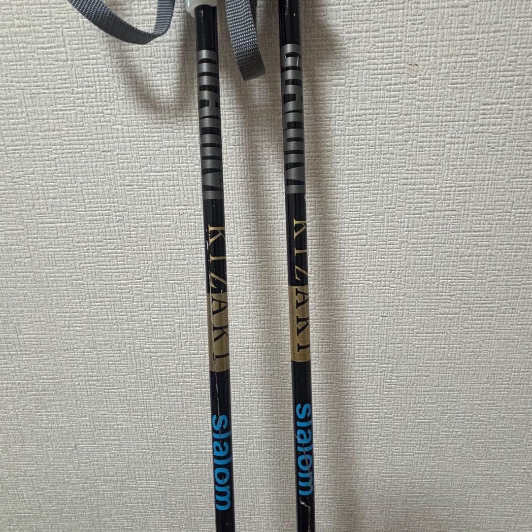 ■SALOMON■女性用スキーセット■板154/靴24-24.5/ストック105