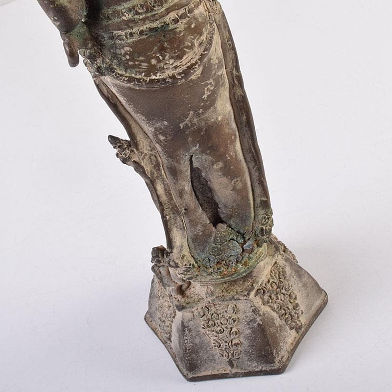 中国　古銅　チベット仏　クメール仏　西蔵仏像　ガンダーラ　C　R8970