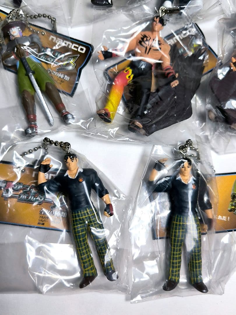 鉄拳 フィギュアキーホルダー 10個セット