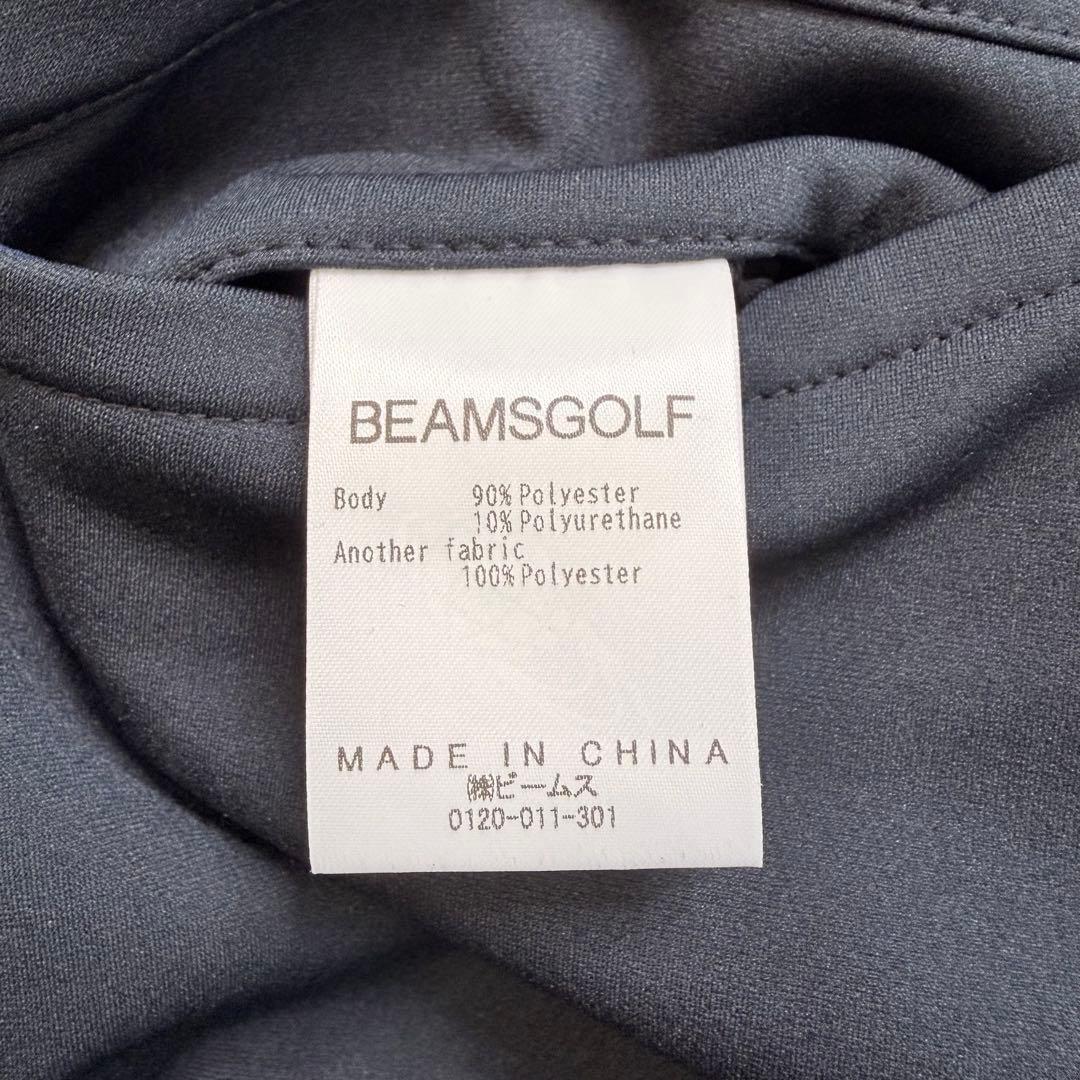 【美品】 BEAMS GOLF ゴルフウェア パンツ ストレッチ ネイビー XL