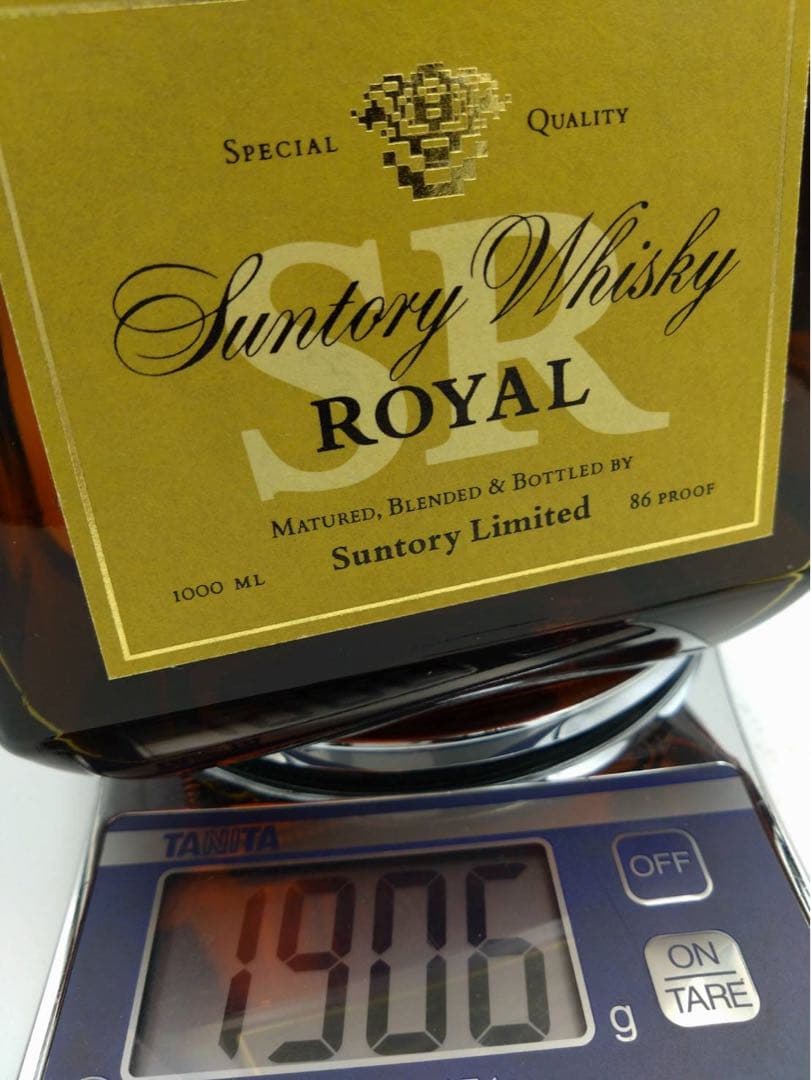 サントリー ウイスキー ロイヤル SR 1000ml 箱付き