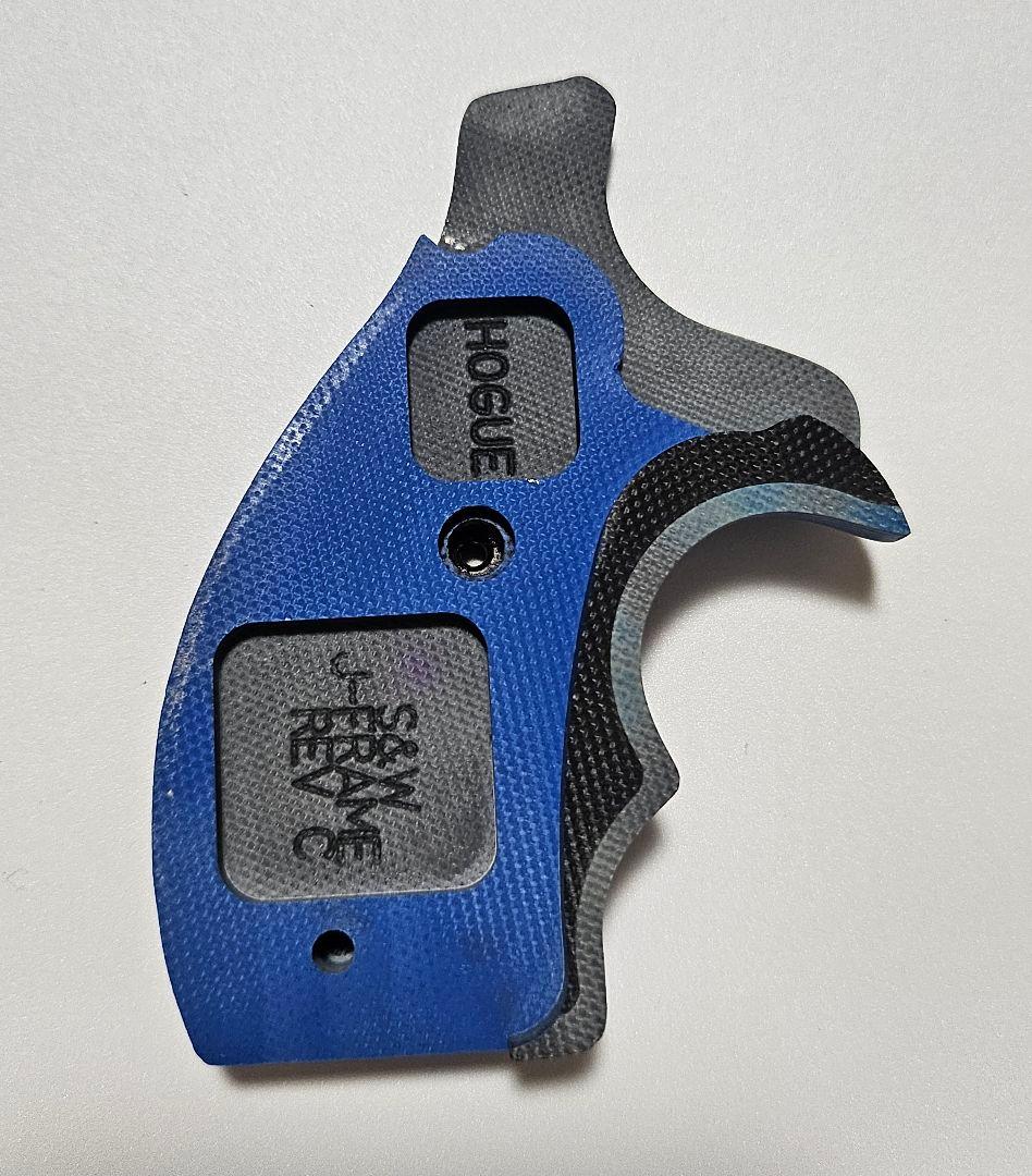 ホーグ S&W Jフレーム ラウンドバット用 G10グリップ ピラニア