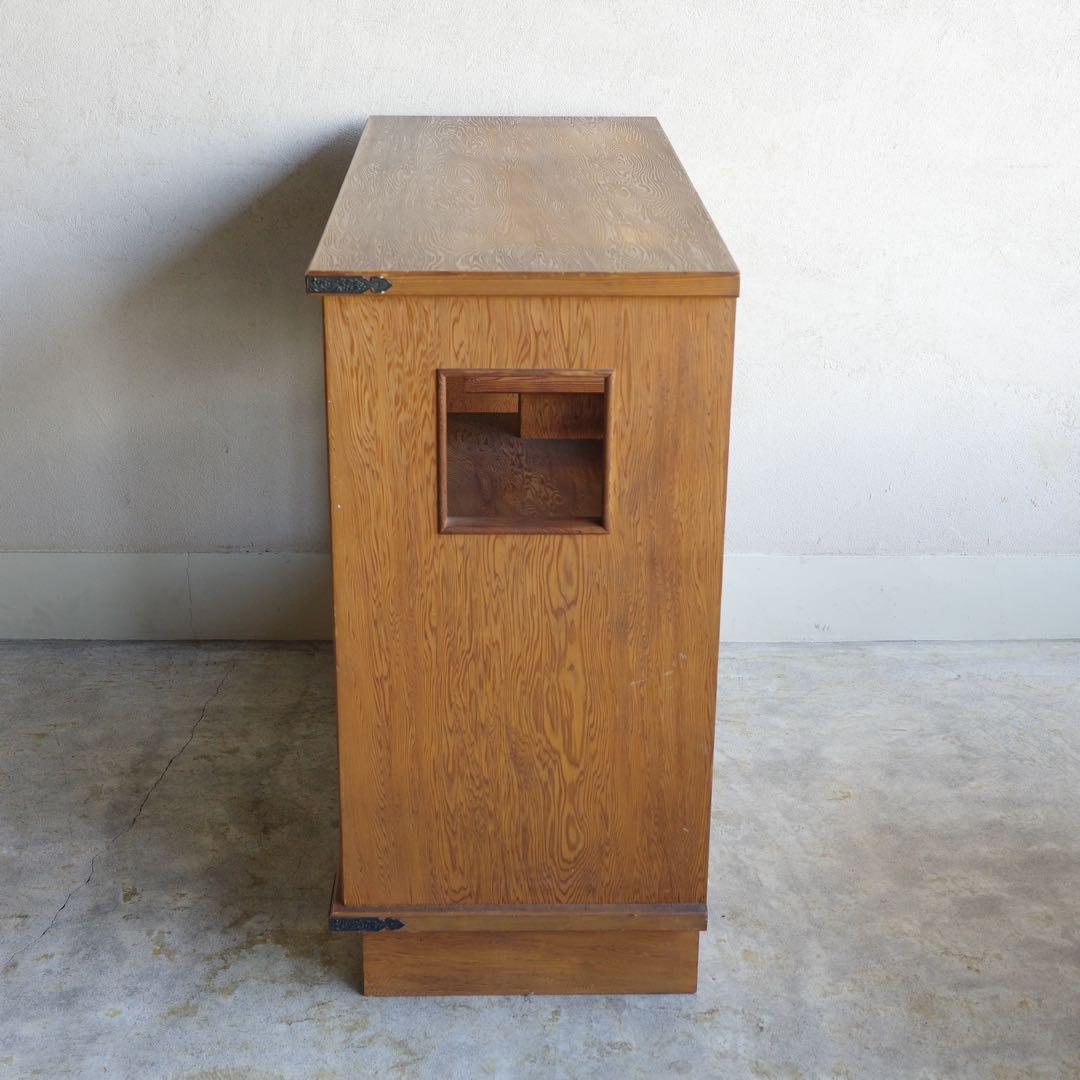 値下げしました！屋久杉の茶箪笥　茶棚　飾り棚