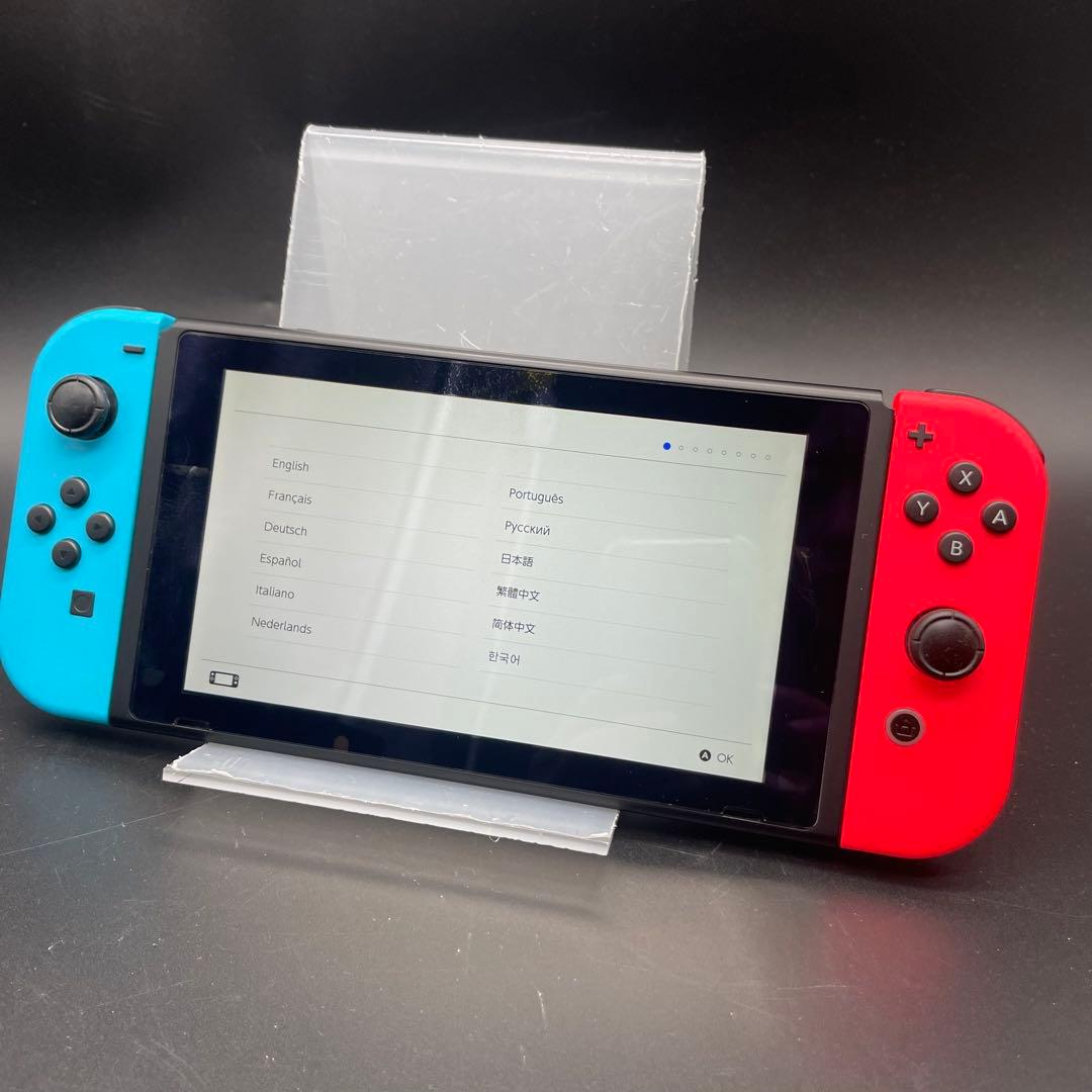 ◯Nintendo Switch 本体 HAC-001 青/赤