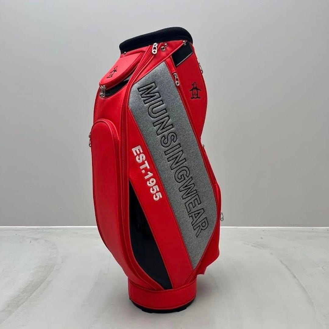 【正規品】かわいい キャディバッグ 9.0型 マンシングウェア