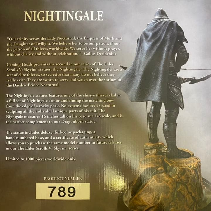 早い者勝ち！！！超激レア！！ TES V Skyrim スタチュー