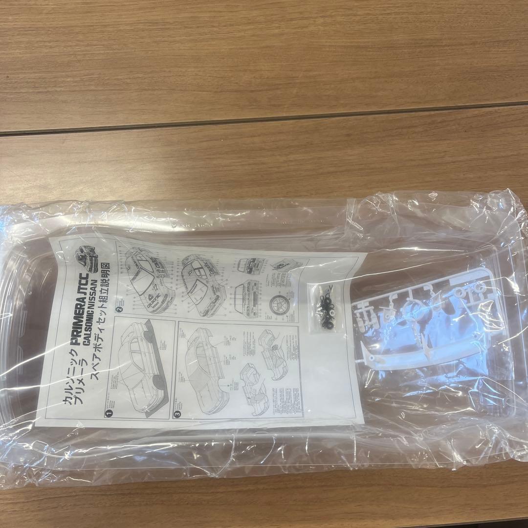 タミヤ　1/10 RC ニッサン　プリメーラ　ボディ+ステッカーセット　新品