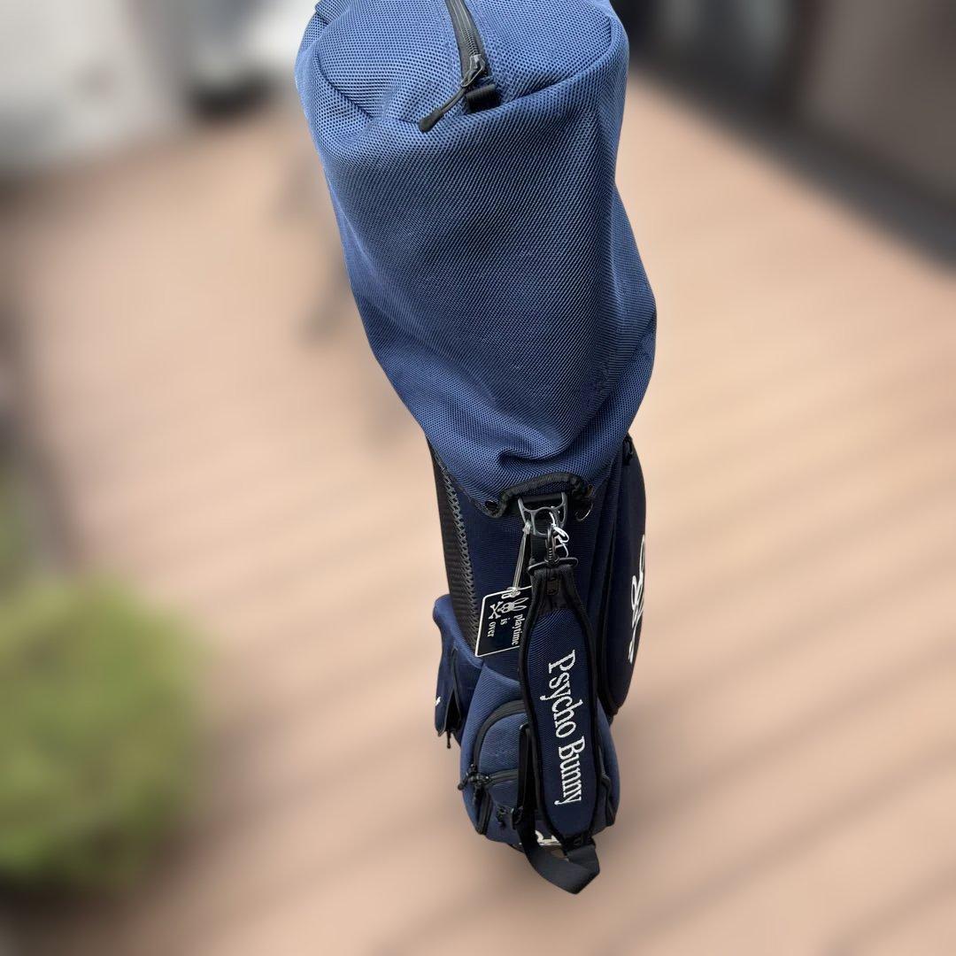 Psycho Bunny ゴルフバッグ ネイビー