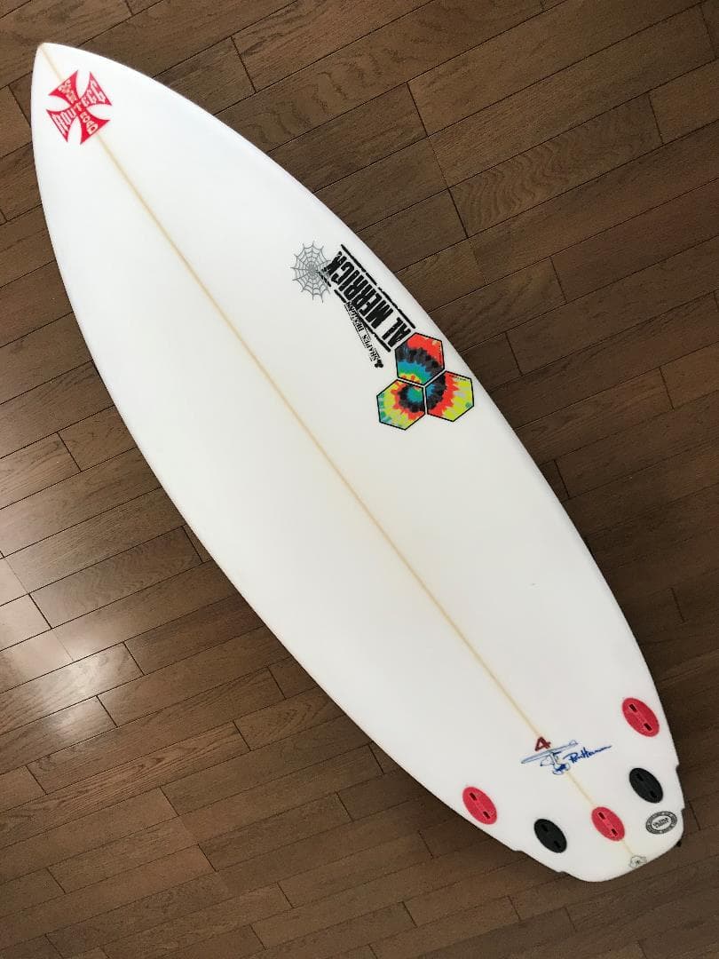 【美品★フルセット】AL MERRICK 5.8 サーフボード（送料込）