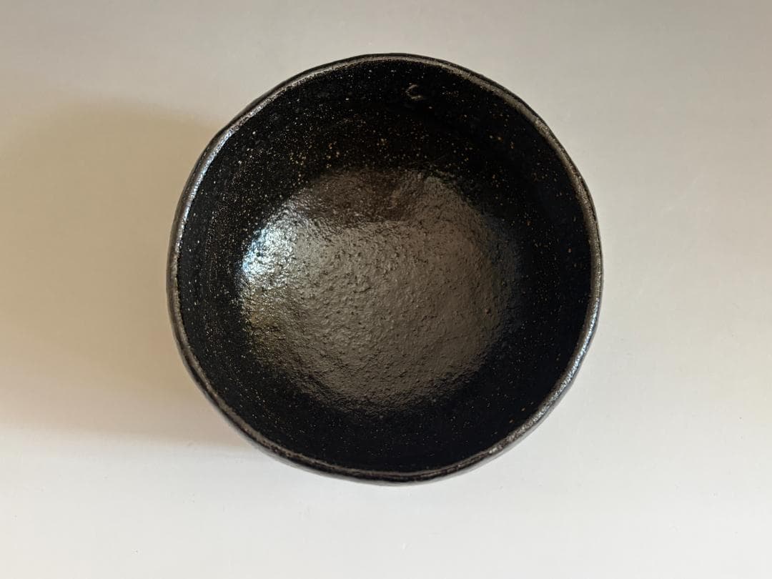 中村道年　黒楽茶碗　堀内宗完　兼中斎書付　銘「蓬莱」　茶道具　表千家