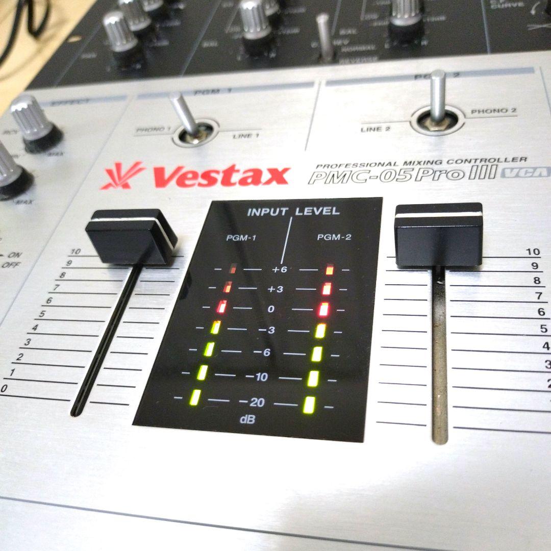 動作・通電・メンテ済 Vestax PMC-05Pro III DJミキサー