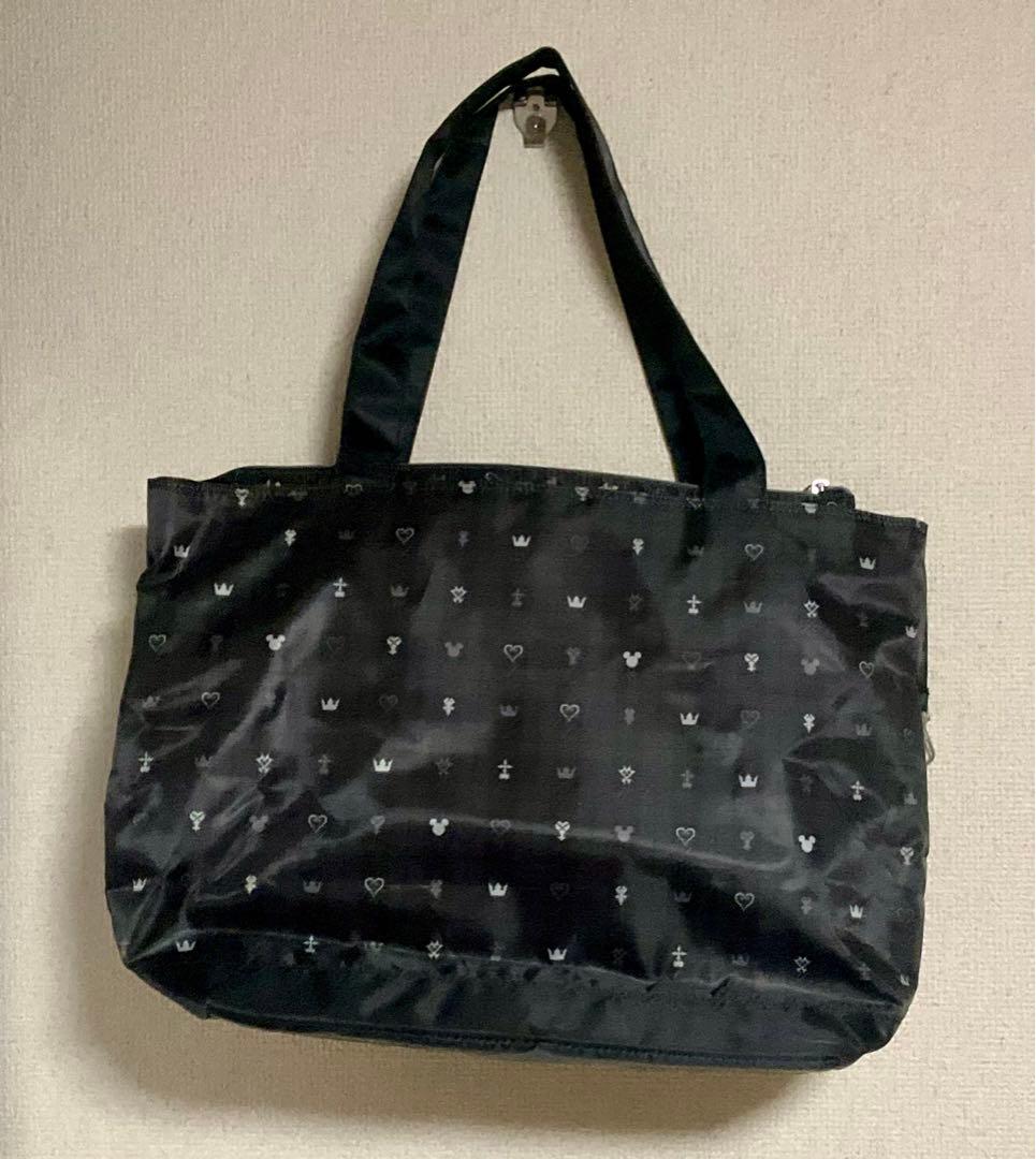 【生産終了】キングダムハーツ3 ぬいぐるみ付き 大きめ おしゃれ トートバッグ