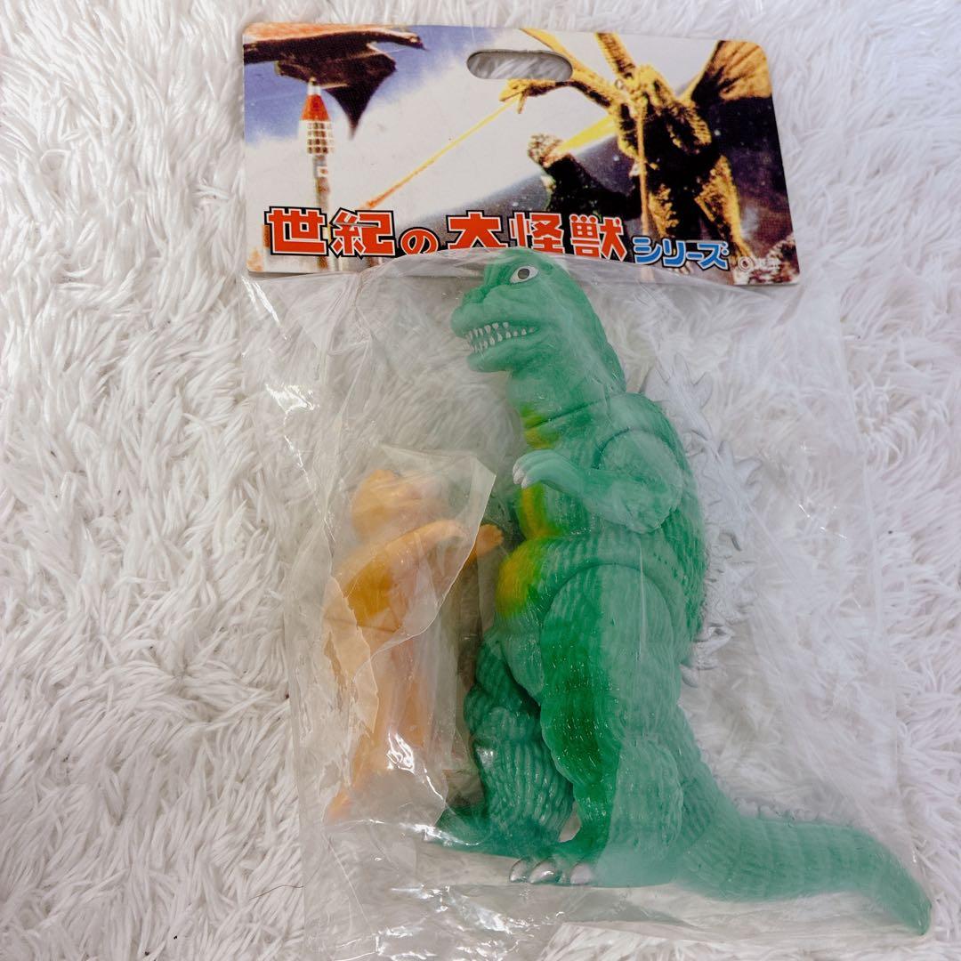 【未開封品】マーミット 世紀の大怪獣シリーズ 息子ゴジラ＆ミニラ ゴジラ