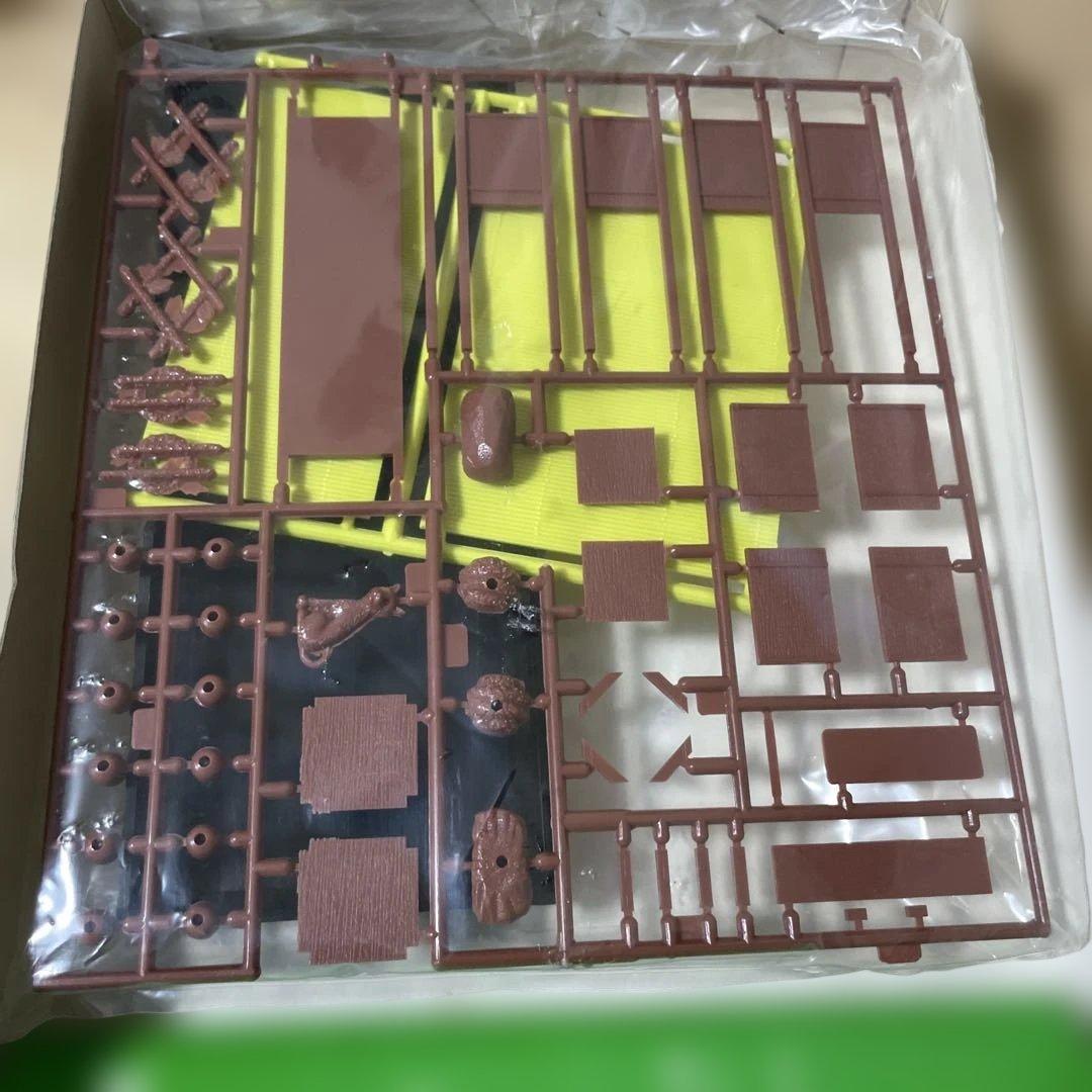 江戸市井情景模型セット｜そば屋×かざり屋 1/25 旧作. Ln451