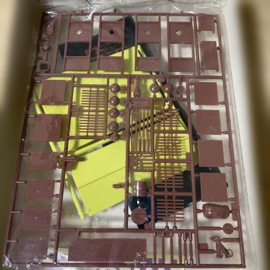 江戸市井情景模型セット｜そば屋×かざり屋 1/25 旧作. Ln451