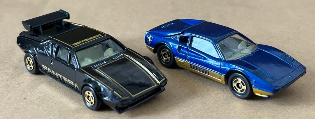 日本製 トミカ スーパーカー 4台セット