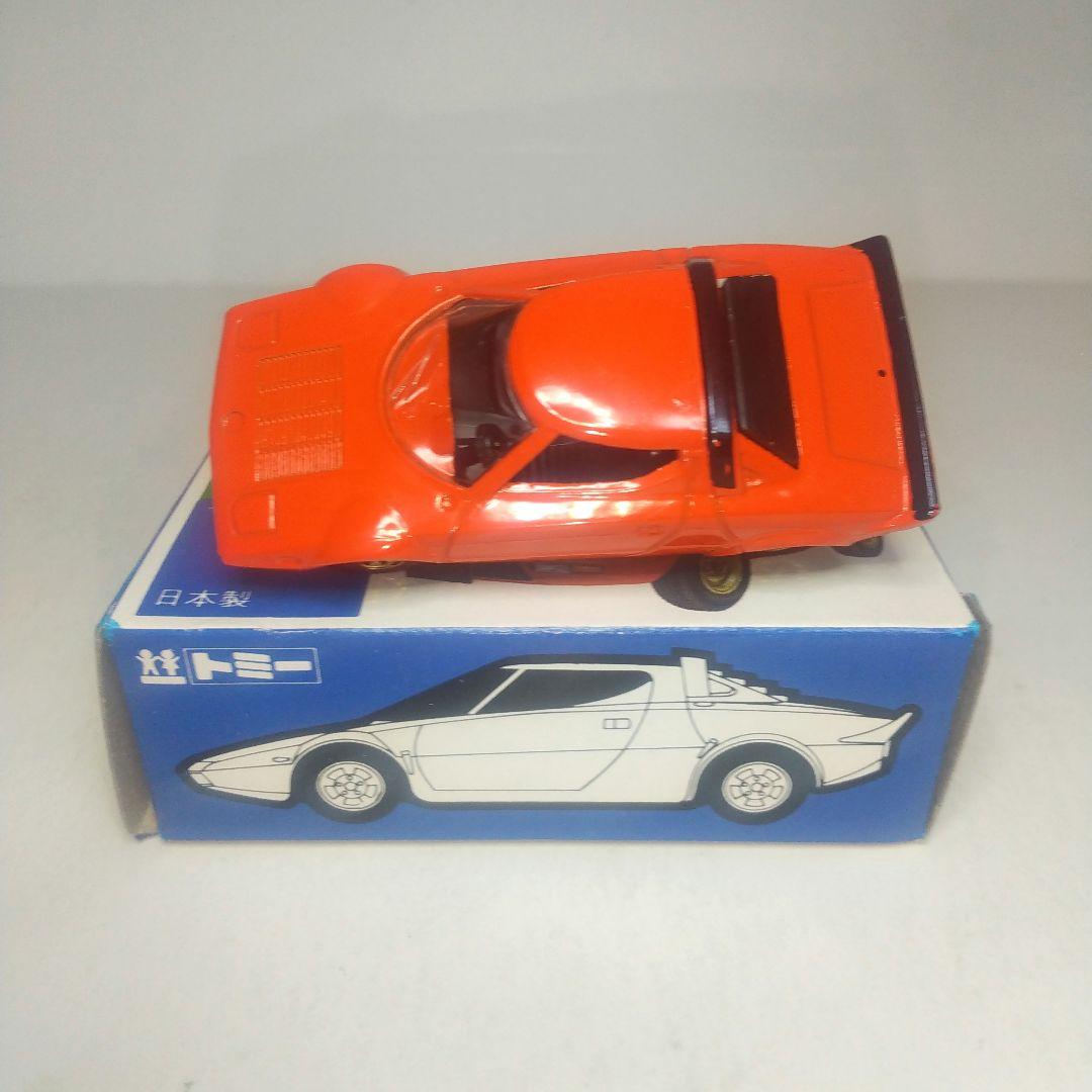 (3976)トミカ 青箱 日本製 ランチア ストラトス スーパーカー Aセット品