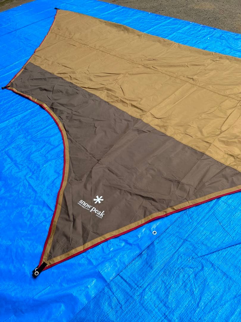 美品 スノーピーク エントリーパックTT マットシートセット SET-250RH