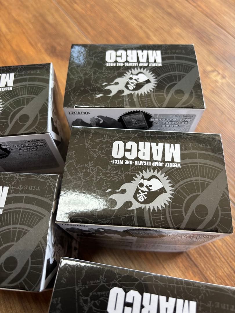 大*和様 【未開封】ワンピースカード　レカフィグ　マルコ　５個