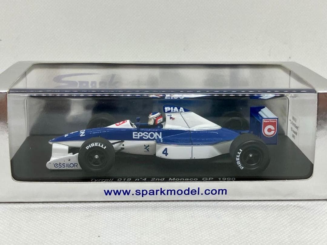 ★1/43★ティレル 019★J.アレジ★1990 モナコGP 2位★スパーク★