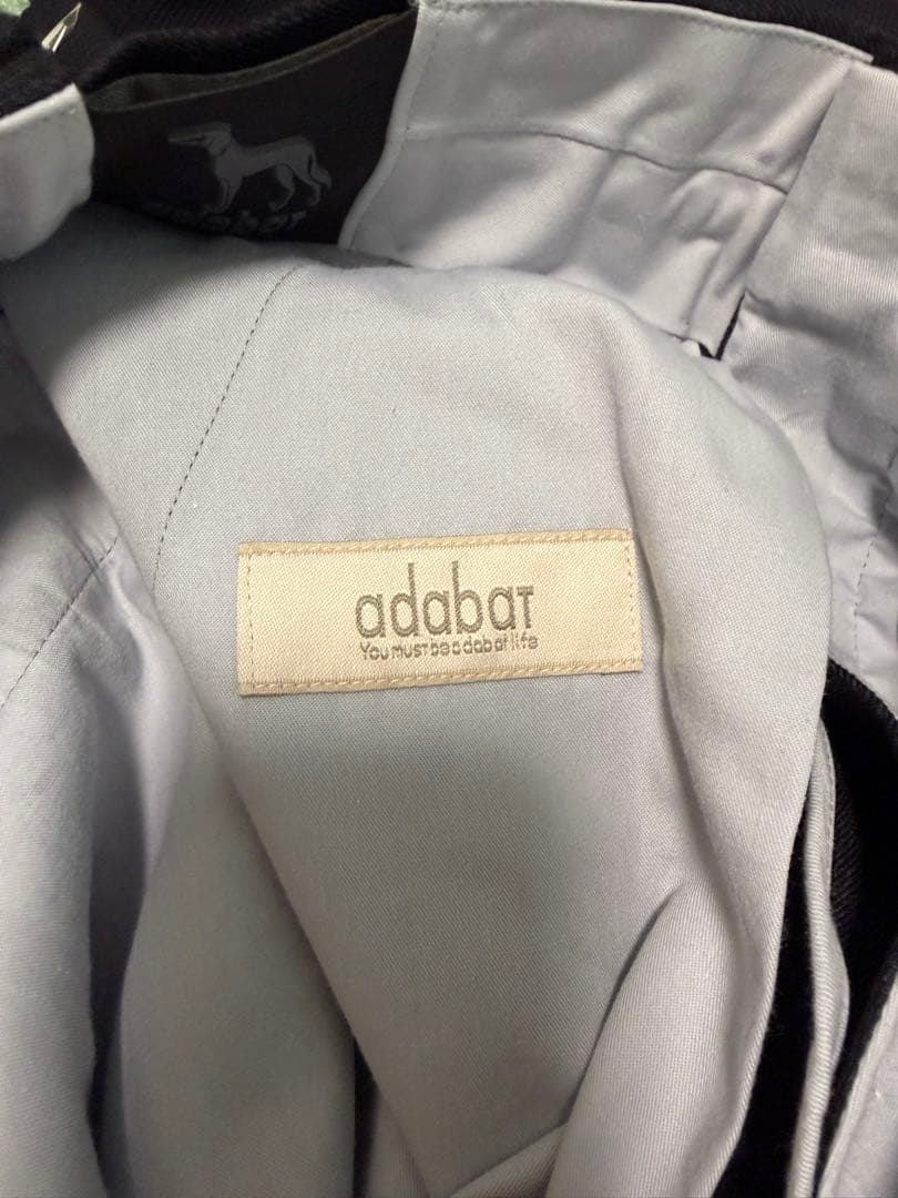 【新品タグ付】アダバット ゴルフパンツ FLEX PANTS ネイビー 85 L