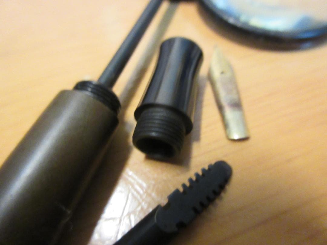 戦前 インク止め式 万年筆 14K