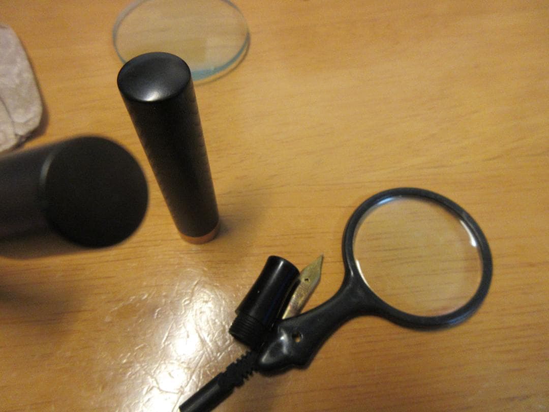 戦前 インク止め式 万年筆 14K