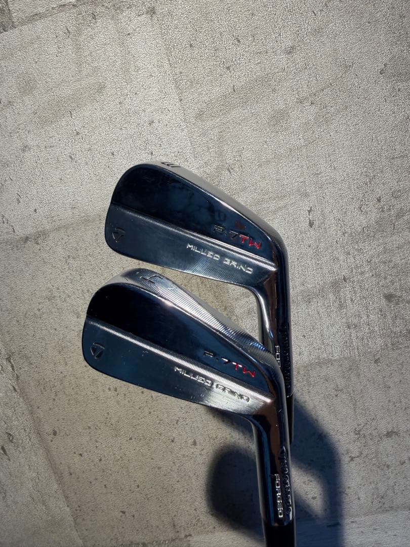 P7TW アイアンセット 8本　箱、手紙付