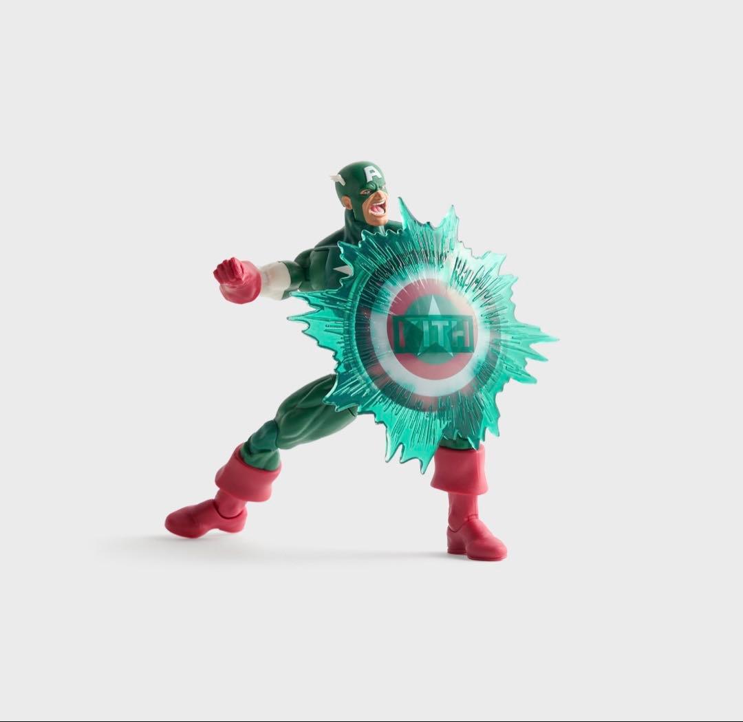 KITH マーベル カプコン フィギュア キャプテンアメリカ Marvel Ca