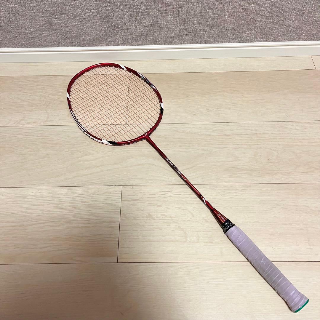 廃盤品 ARCSABER 10 レッド バドミントンラケット