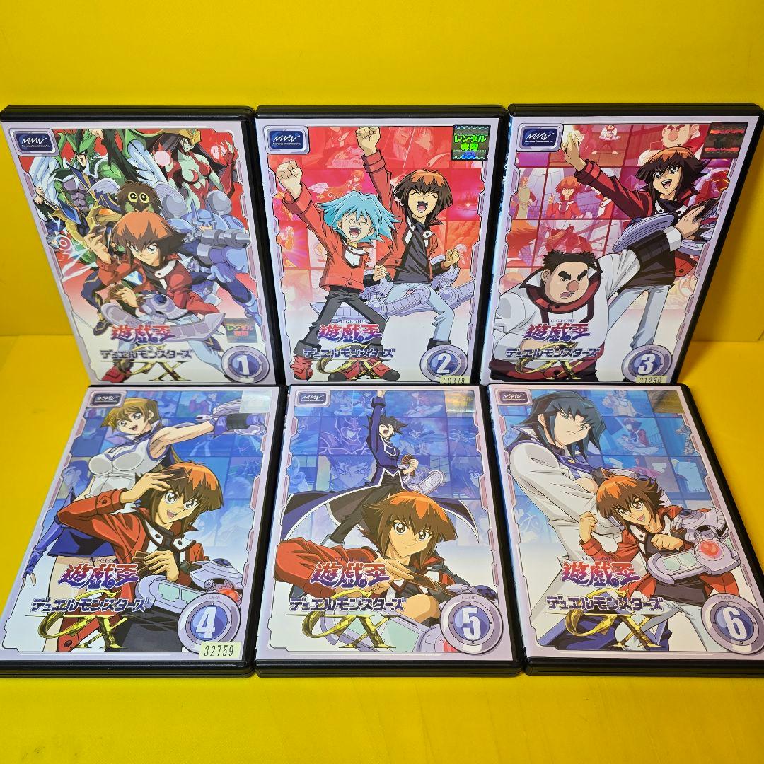 新品ケース交換済　遊戯王 デュエルモンスターズ GX　DVD全45巻セット
