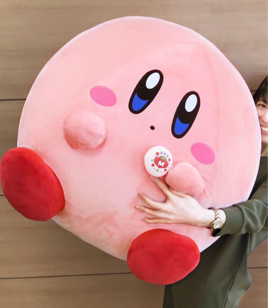 受注限定品 まんぷくカービィ 特大 ぬいぐるみ　プププランド