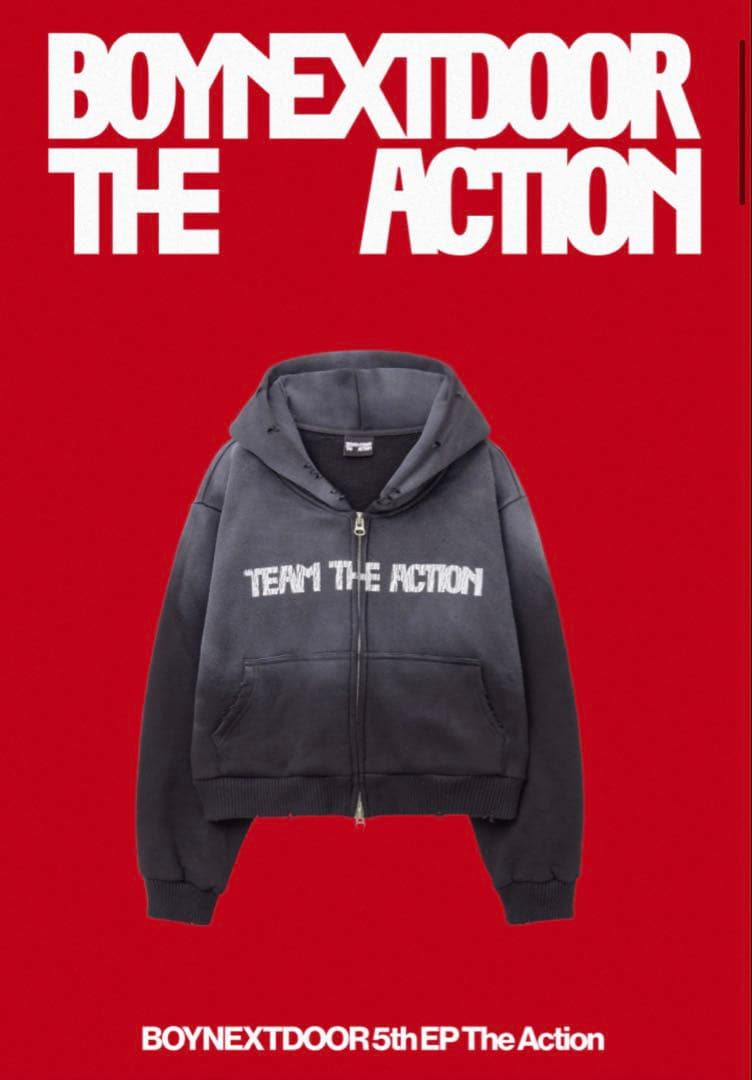 boynextdoor ボネクド ボイネク the action フーディー