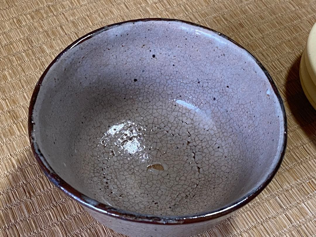 ♦唐津焼 無地唐津 茶道具 抹茶碗 作家物 骨董品