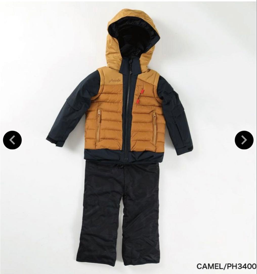 フェニックスphénix ジュニア スキーウェア 上下セット 140cm 美品