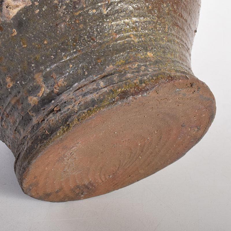 瀬戸焼　古瀬戸　二光造　三耳花入　C　7056