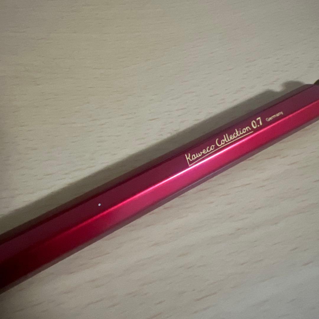 （美品）Kaweco special カヴェコスペシャル レッド0.7