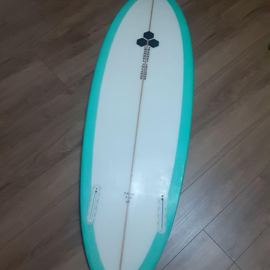 アルメリック ツインピン　ショートボード ミントグリーン？水色