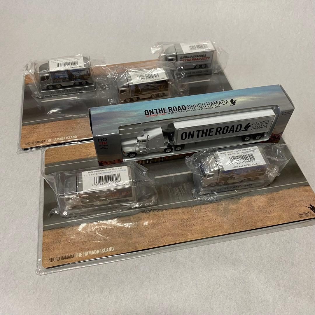 【浜田省吾】ツアートラック「トレーラー1台・ツアトラ5台・マウスパッド2枚」