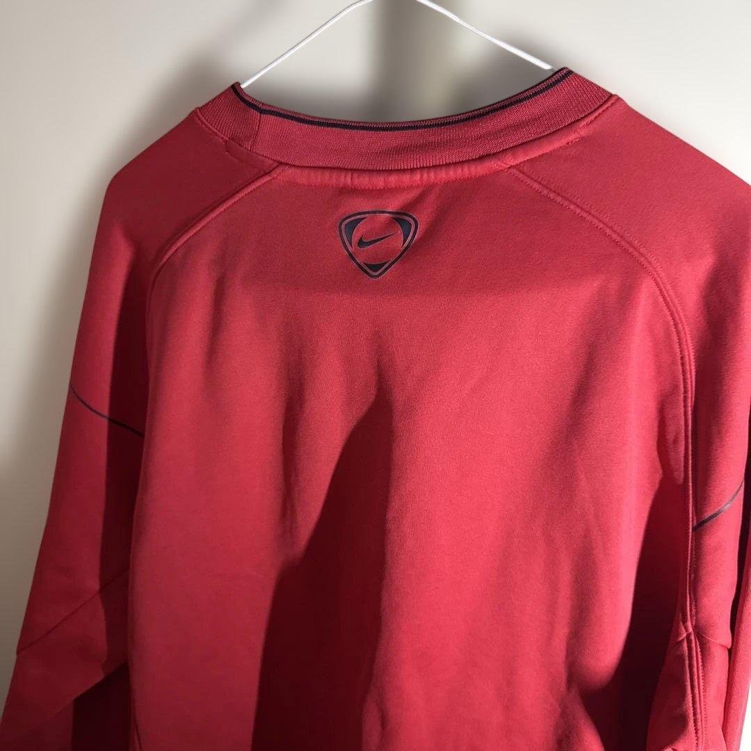 Nike×Arsenal 刺繍 アーセナル スウェット レッド