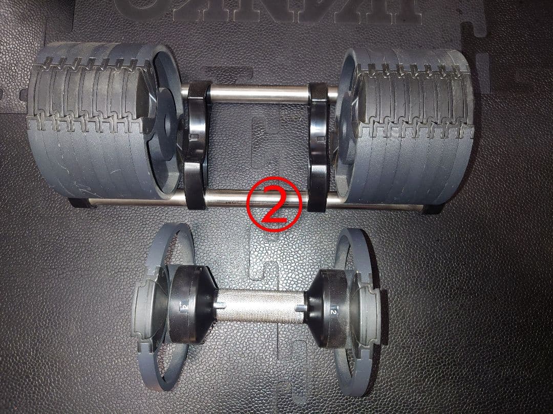 FLEXBELL 32kg 4kg刻みフレックスベル 可変式ダンベル②