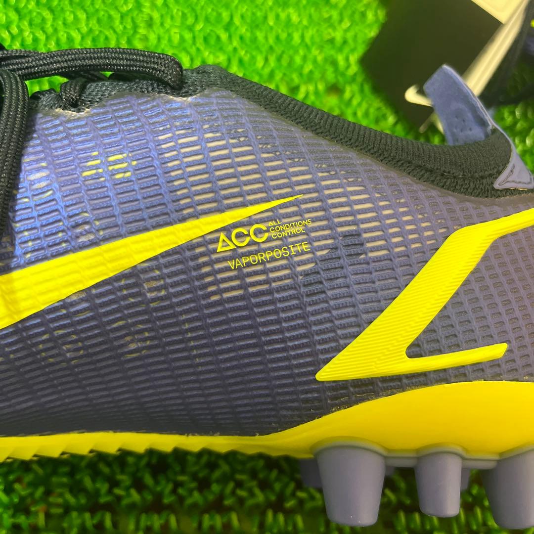 ナイキ サッカースパイク ヴェイパー 14 エリート AG(ブルー×イエロー)
