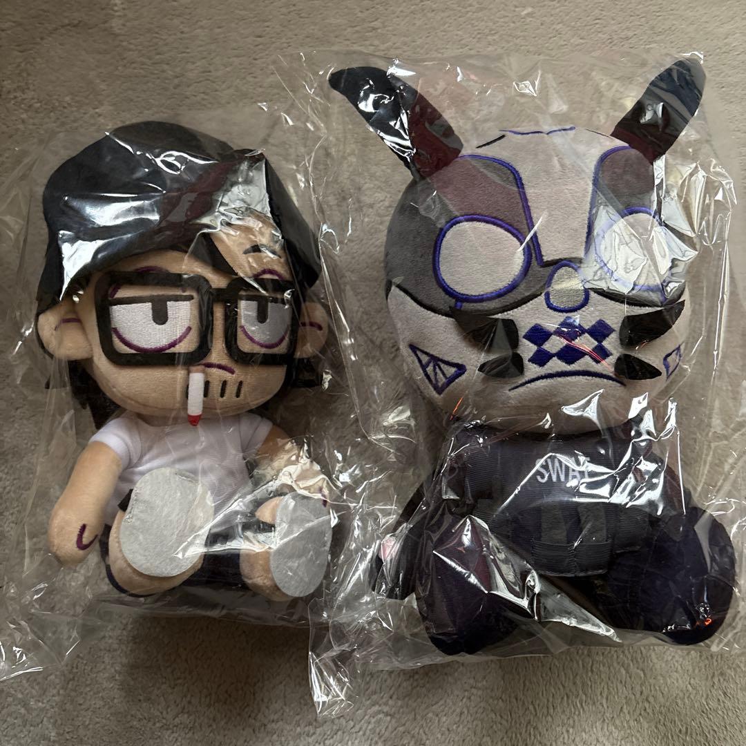 レダーヨージロー　青井らだお　ぬいぐるみ　セット