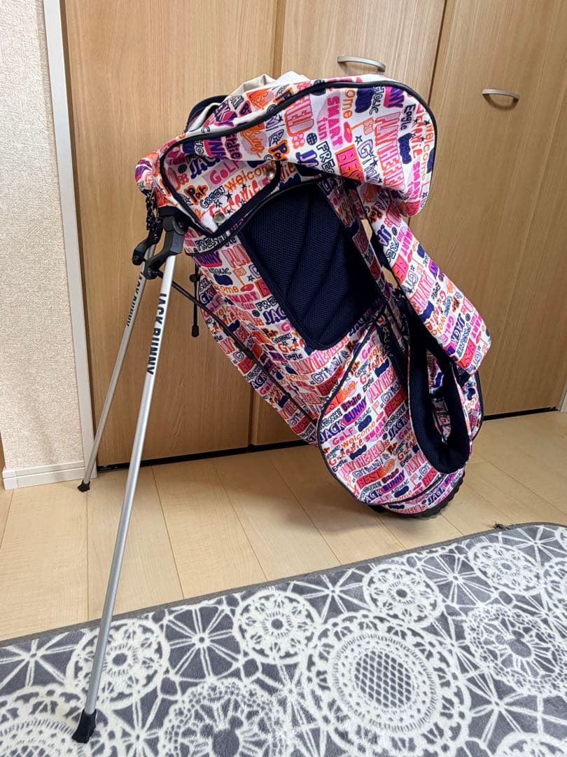 【価格交渉あり】JACK BUNNY ジャックバニー　スタンド型キャディバッグ