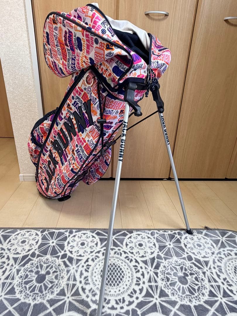 【価格交渉あり】JACK BUNNY ジャックバニー　スタンド型キャディバッグ