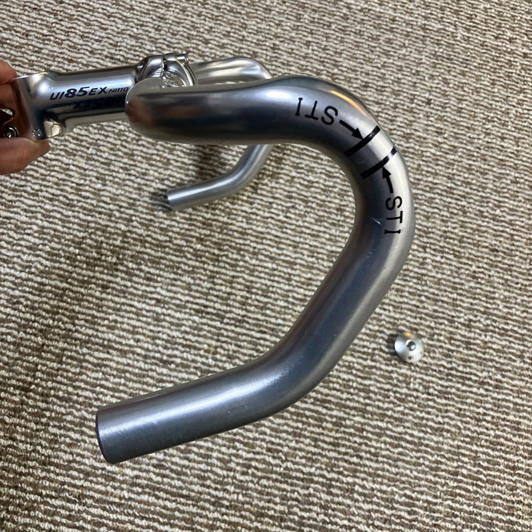 NITTO M186 ハンドルとステムセット　シルバー　1インチ対応　美品　希少