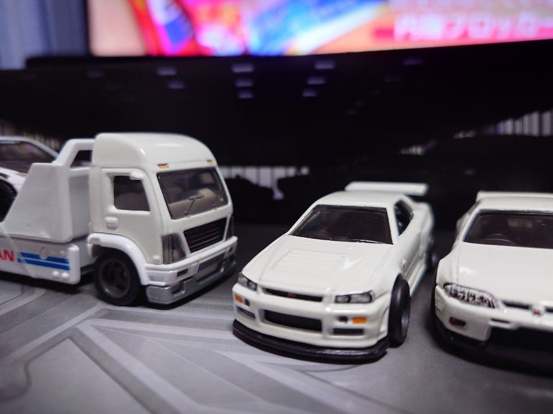 ミニカー Hotwheels PREMIUM Nissan GT-R MINIGT set
