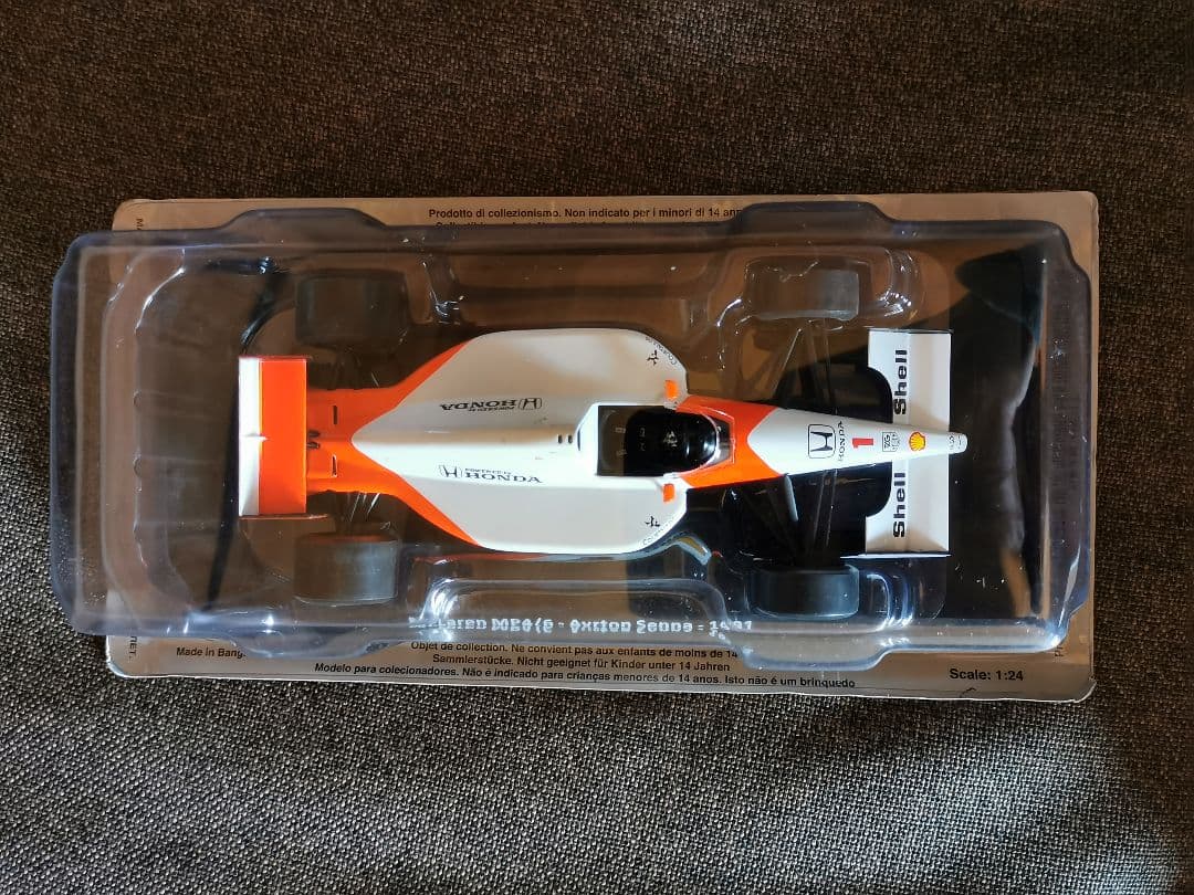 マクラーレン MP4/6 セナ 1991 日本未発売 ビッグスケールF1