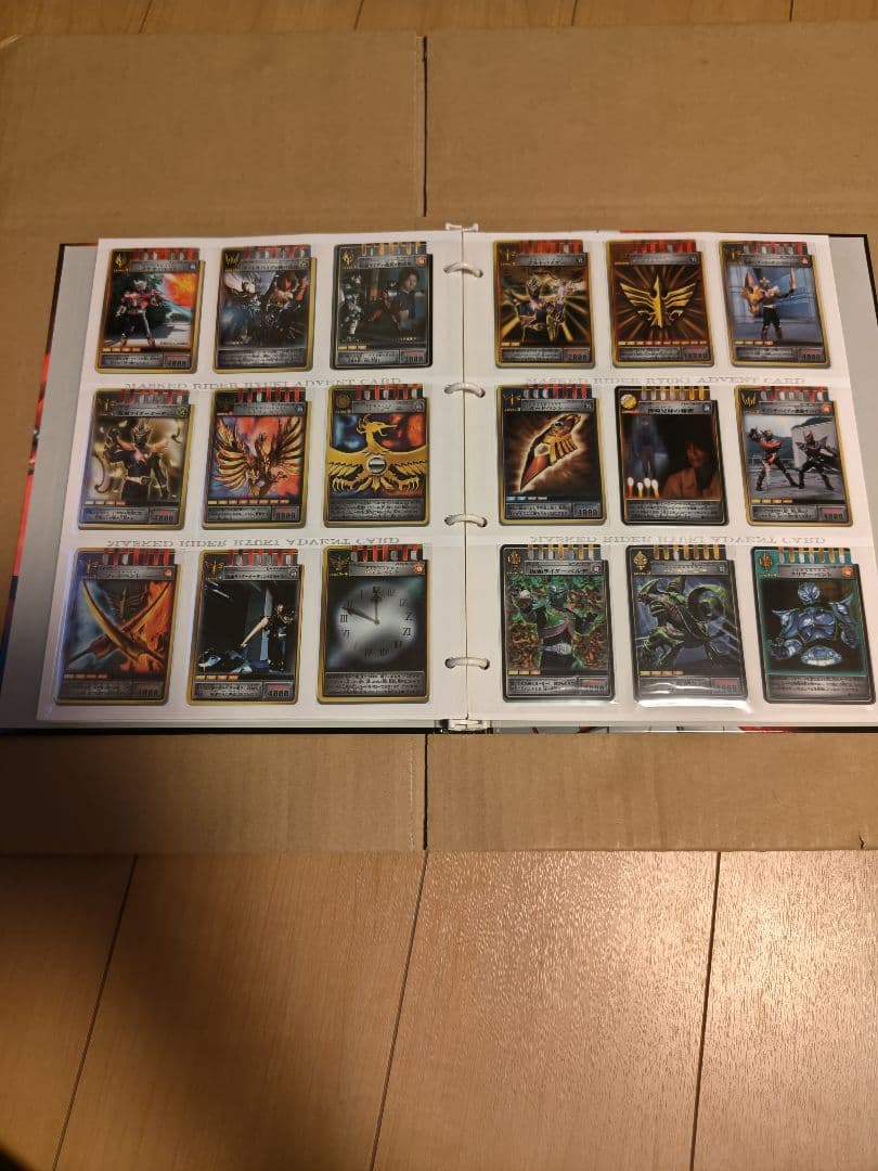 仮面ライダー龍騎 コンプリート カード ファイル アドベントカード　２２６枚